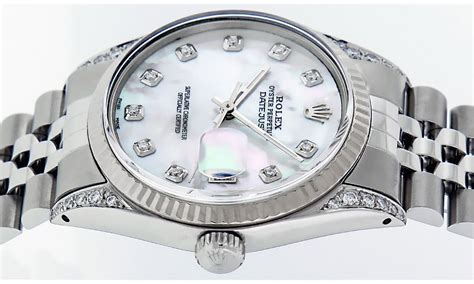 price rolex mother of pearl 36mm with diamonds|Rolex datejust 36 stainless steel.